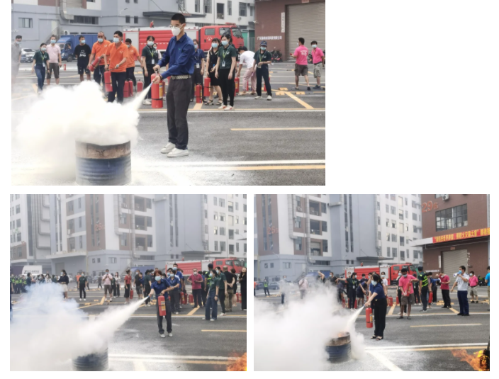 OD体育医纺|消防大演练，全员参与保障安全生产！